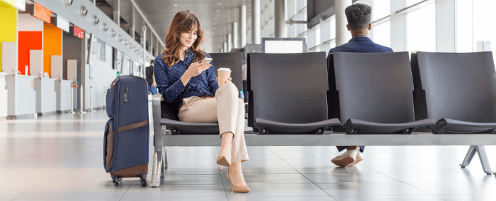 Waiting at the airport